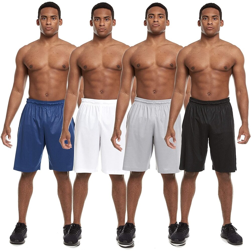 nobrand ZONEiD Mens Basketball Shorts Black/White with Side Pockets nobrand ZONEiD Mens Basketball Shorts Black/White with Side Pockets